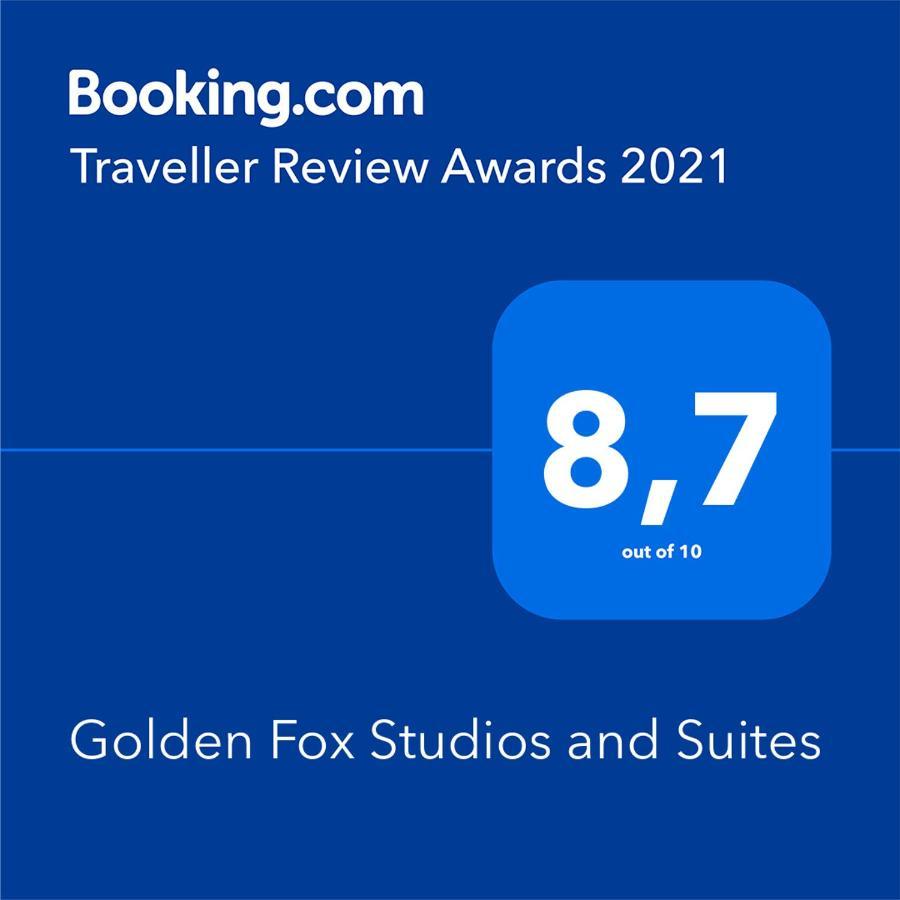 Golden Fox Studios And Suites Lákones المظهر الخارجي الصورة